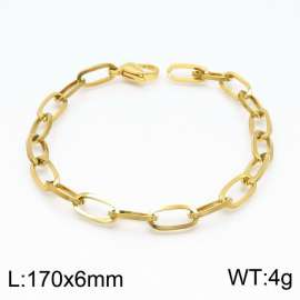 Stainless Steel Gold-plating Bracelet