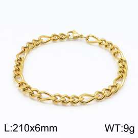 Stainless Steel Gold-plating Bracelet