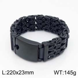 Stainless Steel Black-plating Bracelet