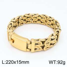 Stainless Steel Gold-plating Bracelet