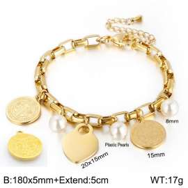 Stainless Steel Gold-plating Bracelet