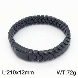 Stainless Steel Black-plating Bracelet