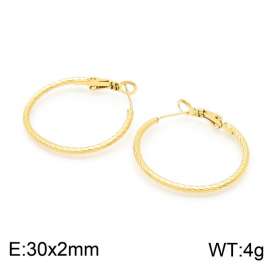 SS Gold-Plating Earring