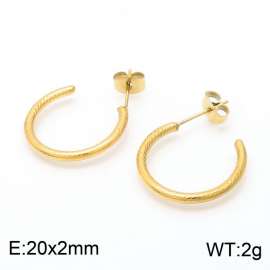 SS Gold-Plating Earring