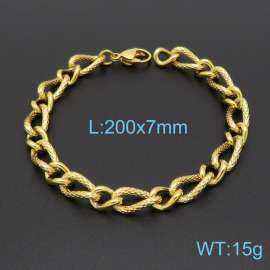 Stainless Steel Gold-plating Bracelet