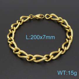 Stainless Steel Gold-plating Bracelet