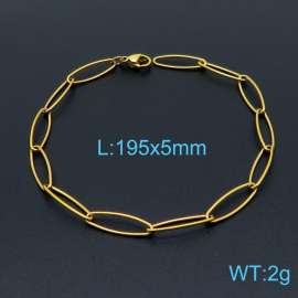 Stainless Steel Gold-plating Bracelet