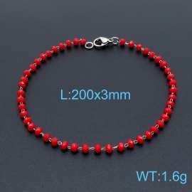 Stainless Steel Crystal Bracelet