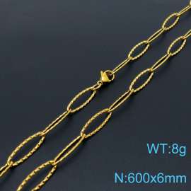 SS Gold-Plating Necklace