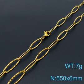 SS Gold-Plating Necklace