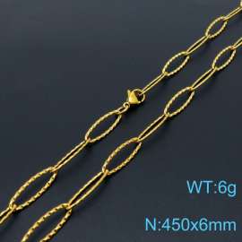 SS Gold-Plating Necklace