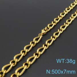 SS Gold-Plating Necklace