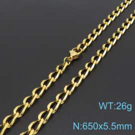 SS Gold-Plating Necklace