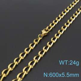 SS Gold-Plating Necklace