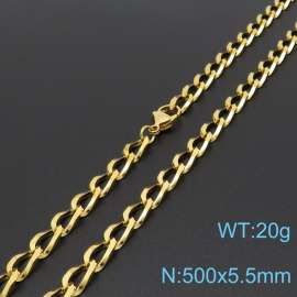 SS Gold-Plating Necklace