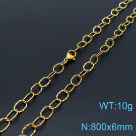 SS Gold-Plating Necklace