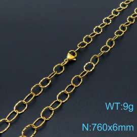 SS Gold-Plating Necklace