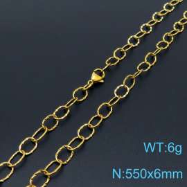 SS Gold-Plating Necklace