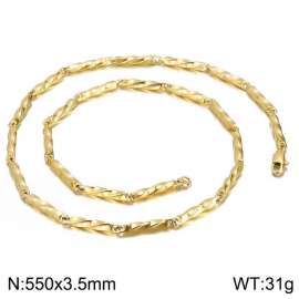 SS Gold-Plating Necklace