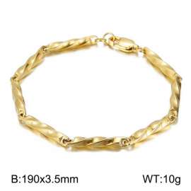 Stainless Steel Gold-plating Bracelet