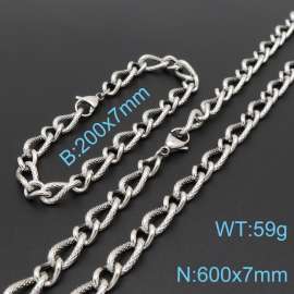 SS Jewelry Set(Most Men)