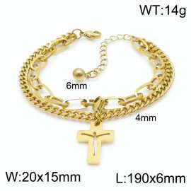 Stainless Steel Gold-plating Bracelet