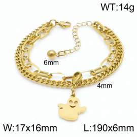 Stainless Steel Gold-plating Bracelet