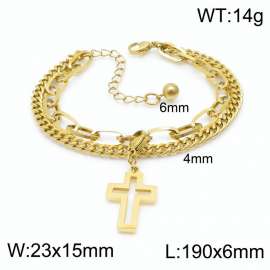 Stainless Steel Gold-plating Bracelet