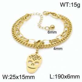 Stainless Steel Gold-plating Bracelet