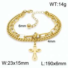 Stainless Steel Gold-plating Bracelet