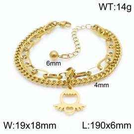 Stainless Steel Gold-plating Bracelet