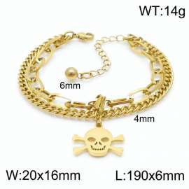 Stainless Steel Gold-plating Bracelet