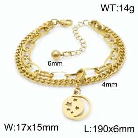 Stainless Steel Gold-plating Bracelet