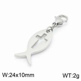 Stainless Steel Charms with Lobster