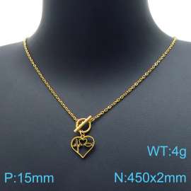 SS Gold-Plating Necklace