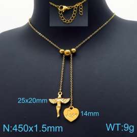 SS Gold-Plating Necklace