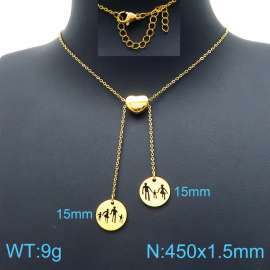 SS Gold-Plating Necklace