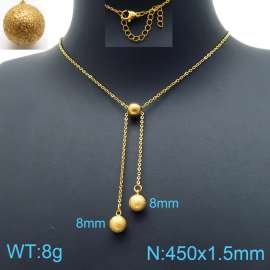 SS Gold-Plating Necklace