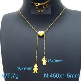 SS Gold-Plating Necklace