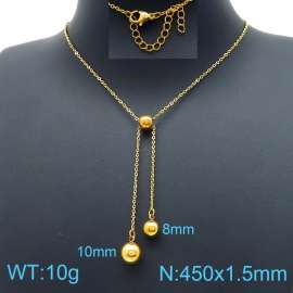 SS Gold-Plating Necklace