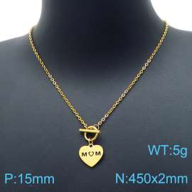 SS Gold-Plating Necklace