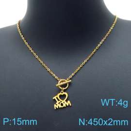 SS Gold-Plating Necklace