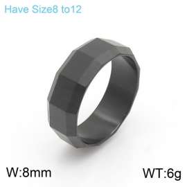 Stainless Steel Black-plating Ring