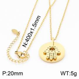 SS Gold-Plating Necklace