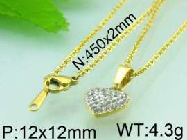 SS Gold-Plating Necklace