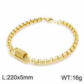 Stainless Steel Gold-plating Bracelet