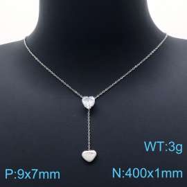 Stainless Steel Stone Necklace