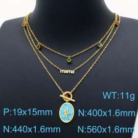 SS Gold-Plating Necklace