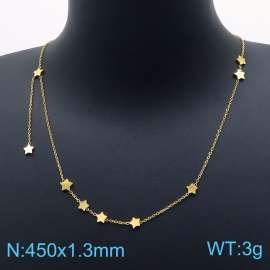 SS Gold-Plating Necklace