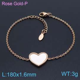 Stainless Steel Rose Gold-plating Bracelet